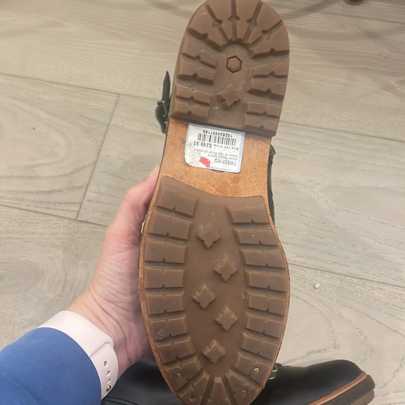 Timberland women’s black zip up boots 9 - Picture 5 of 7